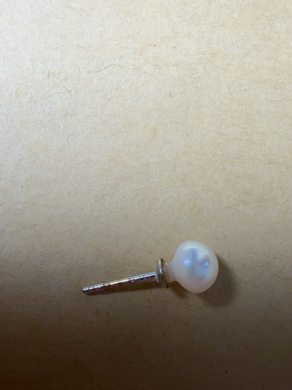 Mikimoto AAA Akoya Pearl 18K White Gold SINGLE Stud Earring 6-6.5mm Box - Picture 7 of 11
